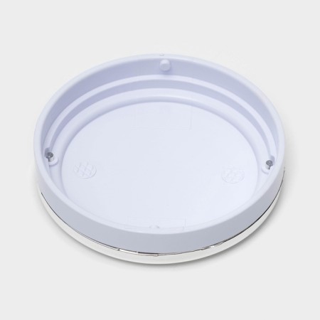 The dispenser for an antiseptic or liquid soap is mechanical, 400 ml, metal, white color-6
