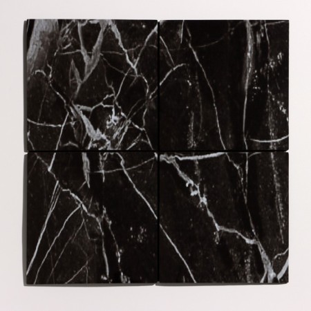 Self -adhesive panel 30*30cm soft marble black