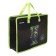 Folder with A4 handles, 335 x 260 x 100 mm, plastic, pens-textiles, Devente Cool Duck Black/Green