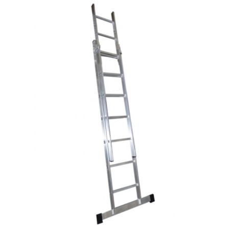 Enkor 69695 staircase, two -section, aluminum, 7 steps-2