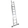 Enkor 69695 staircase, two -section, aluminum, 7 steps