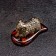 Souvenir "Baran Cash", Brass, Amber