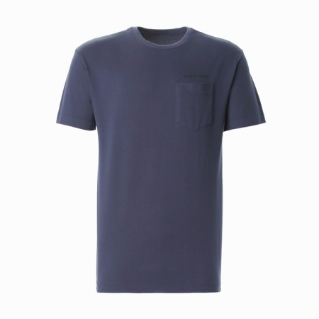 Male T-shirt, dark blue color, size 56-4