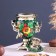 The set "Poppies on the Green", a stoker, 3 objects, a samovar 3 l, a teapot 0.7 l, tray