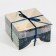 Box for Capcake "New Year's mood", 16 x 16 x 10 cm, New Year