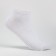 A set of men's socks - 3 pairs, white color, size 27-29