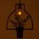 Bayerlux lamp "Obacoo" Black 1x40W E27 12x34x48 cm
