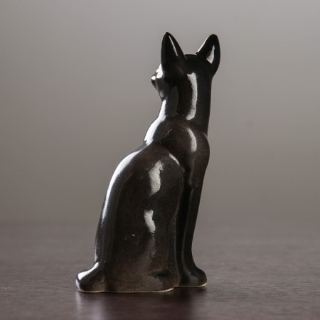 Porcelain figurine "Thai cat", 10 cm, mix-6