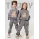 Children's suit Amarobaby Teddy, height 110 cm, gray color