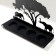 Summary metal for 4 candles "Elephants of Africa" ​​black 13.2x20x6.8 cm