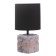 Camila table lamp E14 40w Barly Black 15x15x33cm Risalux
