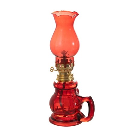 Kerosin lamp red 8x6x20 cm Risalux-8