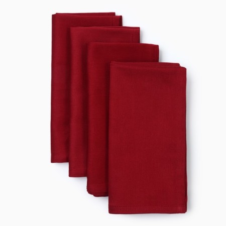 A set of napkins with a decorative. Rings Ethel Nappy 40x40 cm - 4 pcs, 100% HL-2