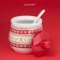 Sugar of the New Year's share "Finnish forest", 350 ml, ceramics, white color