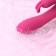 Rabbit Oka Vibrator, clitoris stimulator, G, 10 modes, 22 x 4 cm, pink