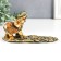 Polystone souvenir with a stand under the incense "Elephant on the Fel" 4.7x17.5x8 cm