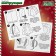 Set for creativity "New Year's garland. Christmas trees "