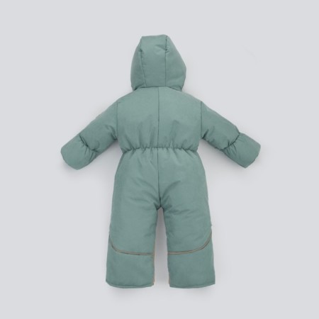 Kinderlitto transformer Kinderlitto “Velvet”, height 68-80 cm, green-gray color-1