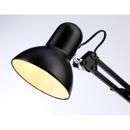 A table lamp with a change of lamp Ambrella Light, Desk, De7716, E27, Black Color-4