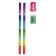 Set of desktop children's "Rainbow" (stand+2 pencil+ruler+sharpener+eraser+notebook 8 sheets)