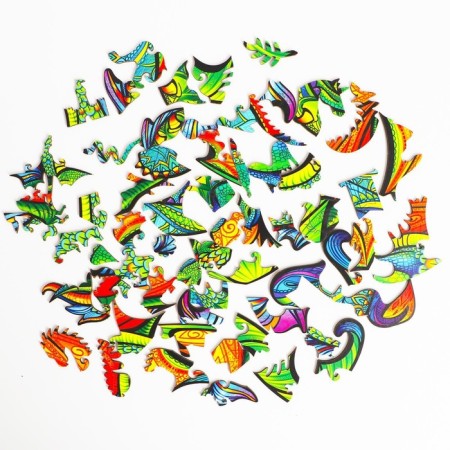 Figure puzzles "Magic Dragon"-6