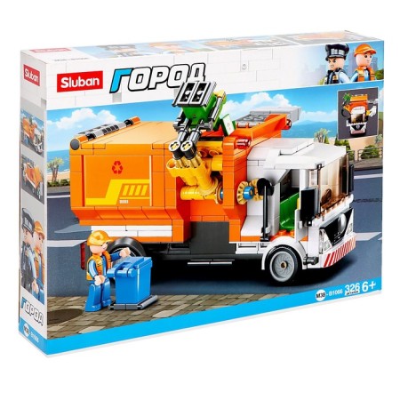 Designer city "garbage truck with side loading", 326 parts-5