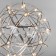 Suspended LED lamp PLESSO, LED board, 60x60 cm