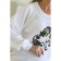 Female sweatshirt, size 44, white color