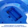 Musical steering wheel "New Year's journey", sound, blue color
