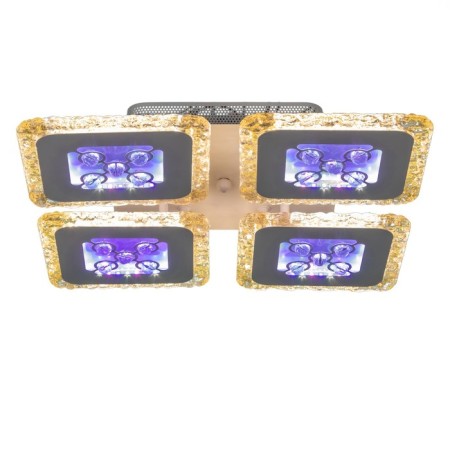 Causteen with PDU 2214/4 LED 108W Dimmer RGB white 59x59x10 cm Bayerlux-1