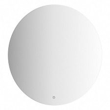 Зеркало Evororm с LED-подсветкой, сенсорный выключатель, 21W, 80х80 см, тёплый белый свет