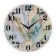 Watching clock, interior "tropics", D-30 cm, silent