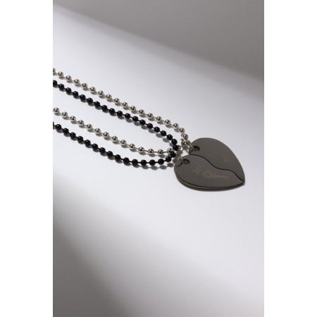 Kuulons "Uzolnutor" steel, love, black-silver color, 45 cm-2