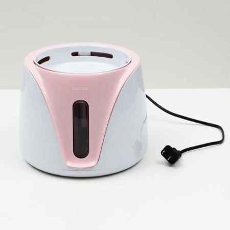 Animal fountain Carno, 2 l, with a water level sensor, white-pink-2