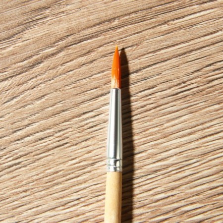 Drawing brush set of 5 pcs. Synthetics Round “Art must be in everything” No. 2, 4, 6, 8, 10-4