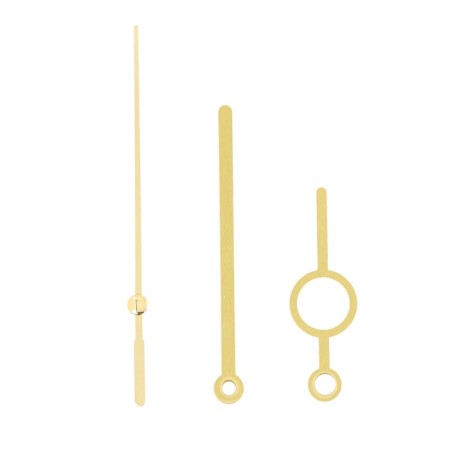 A set of 3 arrows for 55/75/77 mm watches, packing 10 pcs, gold