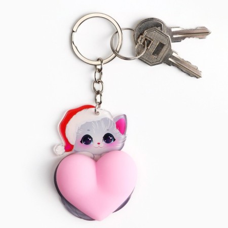 Antistress keychain "take happiness into your own hands", 4 x 9.5 cm-6