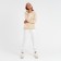 Women's pants Minaku: Casual Collection Ecrew color, rr 48
