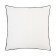 Decorative pillowcase "Ethel" Boho Home, 45x45 cm, black color