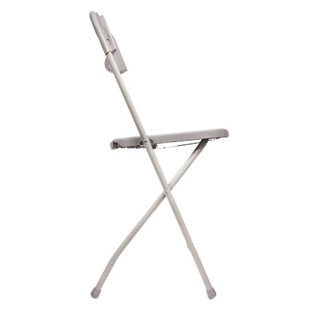 Folding Brabix "Golf CF-002", gray frame, gray plastic-2