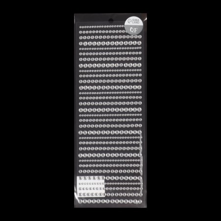 Rhinestones for nail decor, on a glue base, d = 3/4/5/6 mm, silver color-4