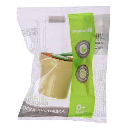 Orthodontic dummy nipple, latex, from 0 months, with a cap, color mix-8