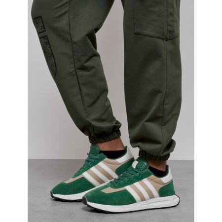 Joggers men's, size 56, khaki color-16