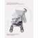 Stroller walking children's Rant Basic "Tango" RA352, folds on a cane, color Silver Grey