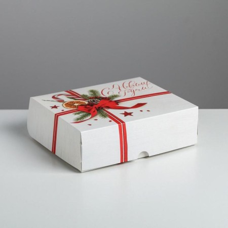 Packaging for confectionery "New Year's Balt", 20 x 17 x 6 cm, New Year
