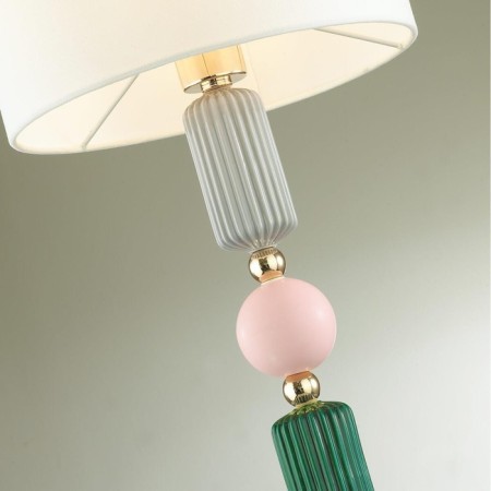Candy table lamp, 1x60W E27, color gold, IP20-2