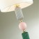 Candy table lamp, 1x60W E27, color gold, IP20