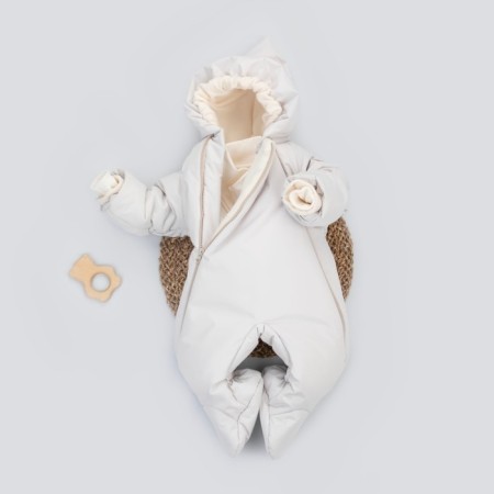 Combineson Children's Winter Kinderlitto "New Domovyen-1", height 62-68 cm, ivory color