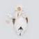 Combineson Children's Winter Kinderlitto "New Domovyen-1", height 62-68 cm, ivory color