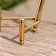 Trio stand "Brass" Brass 7x4x3 cm